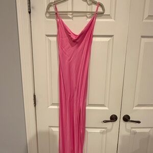 Meshki Jade Backless Cowl Maxi Dress